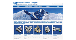 Desktop Screenshot of bouldersci.com